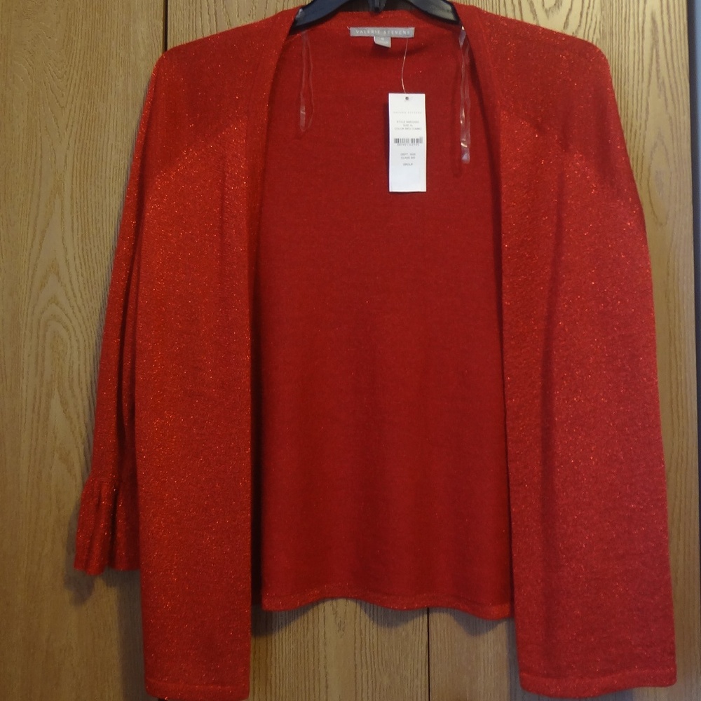 Valerie Stevens sparkle Cardigan